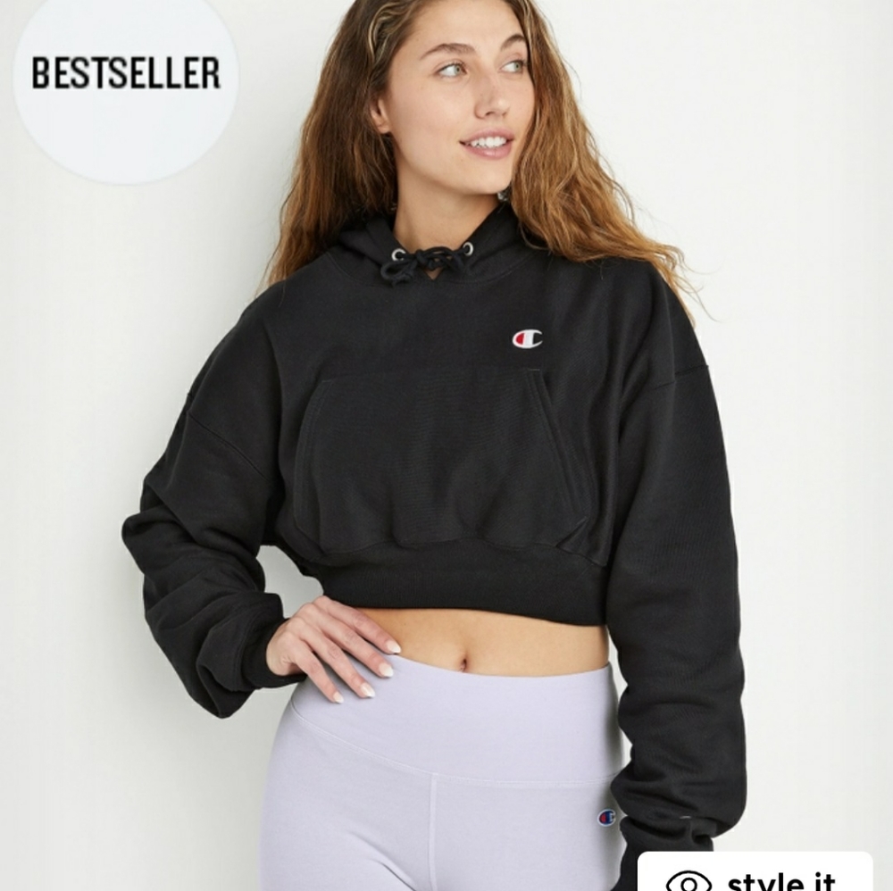 Women Champion Cropped hoodie nwt